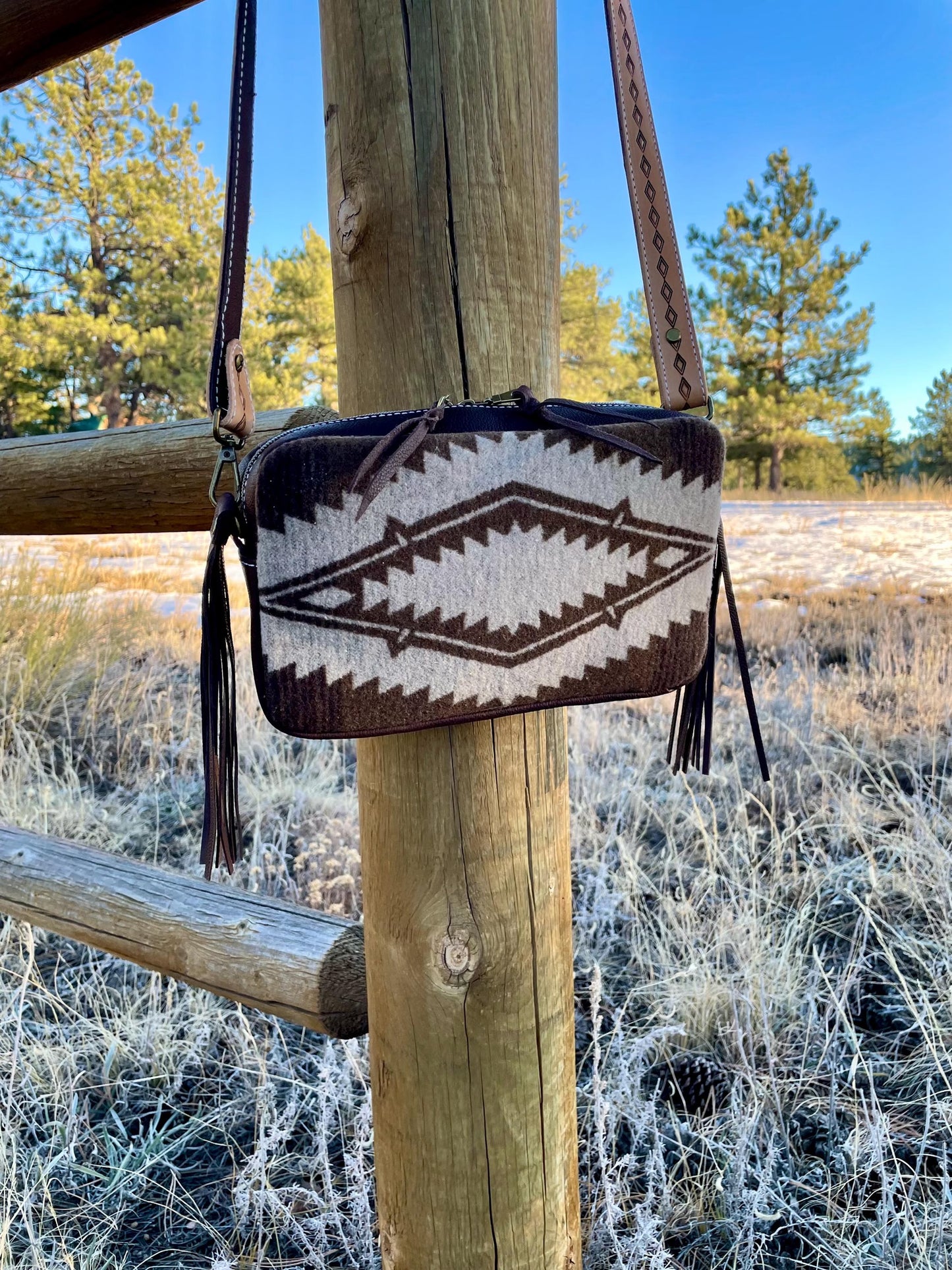 Made to Order Southwestern Roamer Crossbody Purse - Please Allow 1-3 Weeks ProductionTime