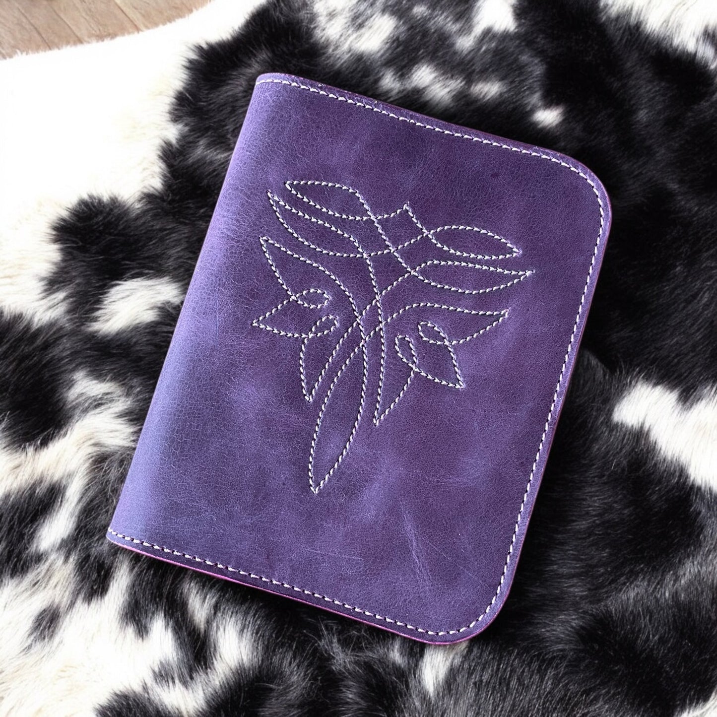 Pink Or Purple Leather Notebooks - Ready to Ship