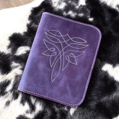 Pink Or Purple Leather Notebooks - Ready to Ship