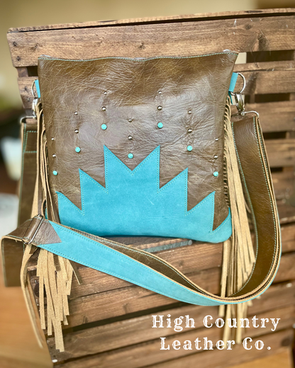 Yuma Crossbody With Turquoise #21