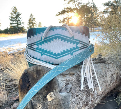 Turquoise Roamer Crossbody Purse