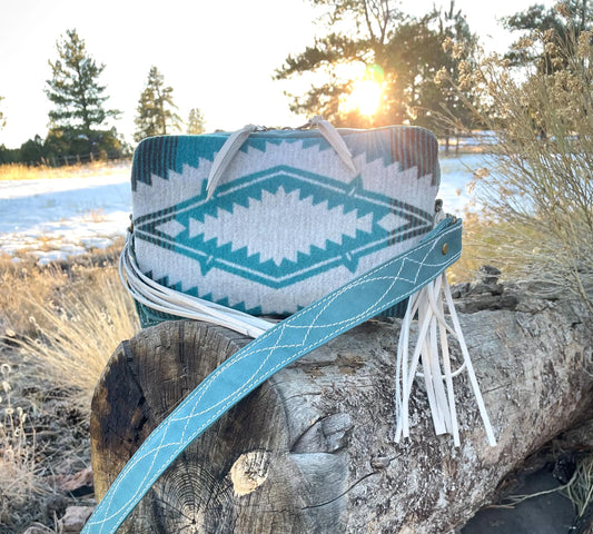 Turquoise Roamer Crossbody Purse